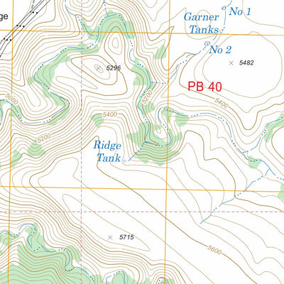 US Forest Service - Topo Harden Cienega, NM - AZ FSTopo Legacy digital map