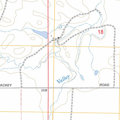 US Forest Service - Topo Harding, SD FSTopo Legacy digital map