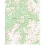 US Forest Service - Topo Hardluck Mountain, WY FSTopo Legacy digital map