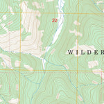 US Forest Service - Topo Hardluck Mountain, WY FSTopo Legacy digital map