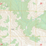 US Forest Service - Topo Hardluck Mountain, WY FSTopo Legacy digital map