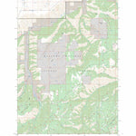 US Forest Service - Topo Harl Butte, OR FSTopo Legacy digital map