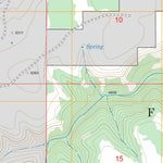 US Forest Service - Topo Harl Butte, OR FSTopo Legacy digital map