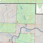 US Forest Service - Topo Harlan, OR FSTopo Legacy digital map