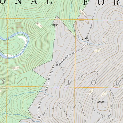 US Forest Service - Topo Harman, WV FSTopo Legacy digital map
