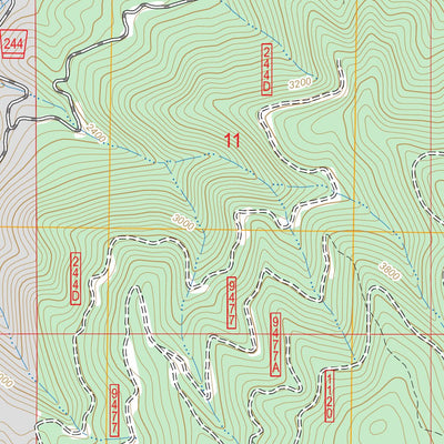 US Forest Service - Topo Harpster, ID FSTopo Legacy digital map