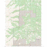 US Forest Service - Topo Harris Creek Summit, ID FSTopo Legacy digital map