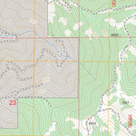 US Forest Service - Topo Harris Creek Summit, ID FSTopo Legacy digital map