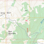 US Forest Service - Topo Harris Lake, CO FSTopo Legacy digital map