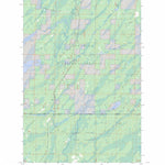 US Forest Service - Topo Harris Lake, MN FSTopo Legacy digital map