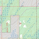 US Forest Service - Topo Harris Lake, MN FSTopo Legacy digital map