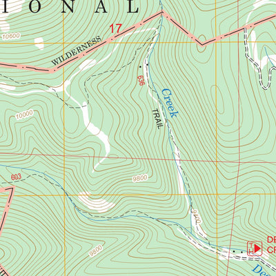US Forest Service - Topo Harris Park, CO FSTopo Legacy digital map