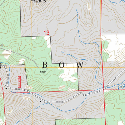 US Forest Service - Topo Harris Park, WY FSTopo Legacy digital map