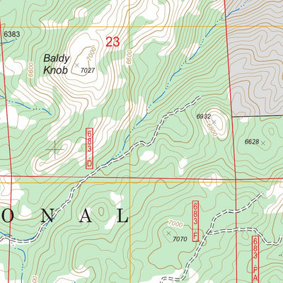 US Forest Service - Topo Harris Park, WY FSTopo Legacy digital map