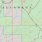 US Forest Service - Topo Harrisburg, AL FSTopo Legacy digital map