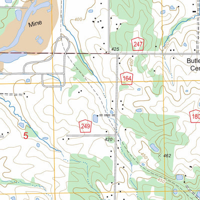 US Forest Service - Topo Harrisburg, IL FSTopo Legacy digital map