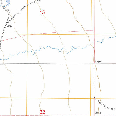 US Forest Service - Topo Harrison Canyon, AZ FSTopo Legacy digital map