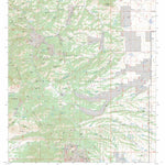 US Forest Service - Topo Harshaw, AZ FSTopo Legacy digital map