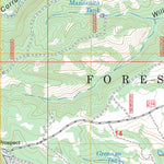 US Forest Service - Topo Harshaw, AZ FSTopo Legacy digital map