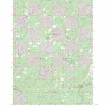 US Forest Service - Topo Harter Mountain, OR FSTopo Legacy digital map