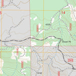 US Forest Service - Topo Harter Mountain, OR FSTopo Legacy digital map