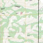US Forest Service - Topo Hartley Peak, ID FSTopo Legacy digital map