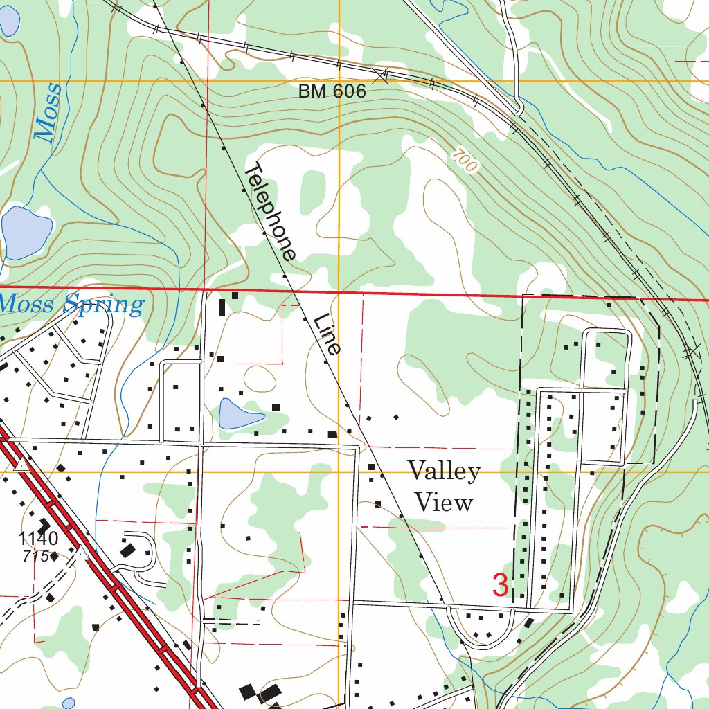 Hartselle, AL FSTopo Legacy Map by US Forest Service - Topo | Avenza Maps