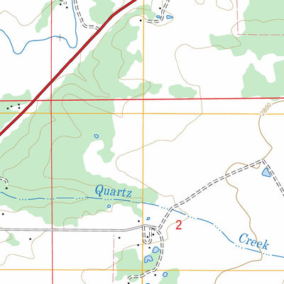 US Forest Service - Topo Harvard, ID FSTopo Legacy digital map