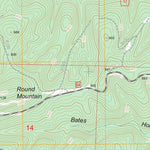 US Forest Service - Topo Harvey, AR FSTopo Legacy digital map