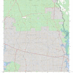 US Forest Service - Topo Harvey Creek, TX FSTopo Legacy digital map