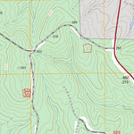 US Forest Service - Topo Harvey Creek, TX FSTopo Legacy digital map