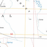 US Forest Service - Topo Harvey Mountain, CA FSTopo Legacy digital map