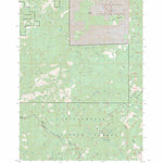 US Forest Service - Topo Harvey Mountain, OR FSTopo Legacy digital map