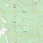 US Forest Service - Topo Harvey Mountain, OR FSTopo Legacy digital map