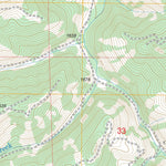 US Forest Service - Topo Harvey Mountain, OR FSTopo Legacy digital map