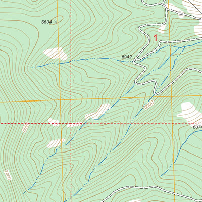 US Forest Service - Topo Harvey Point, MT FSTopo Legacy digital map