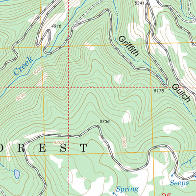 US Forest Service - Topo Harvey Point, MT FSTopo Legacy digital map