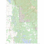 US Forest Service - Topo Hash Mountain, MT FSTopo Legacy digital map