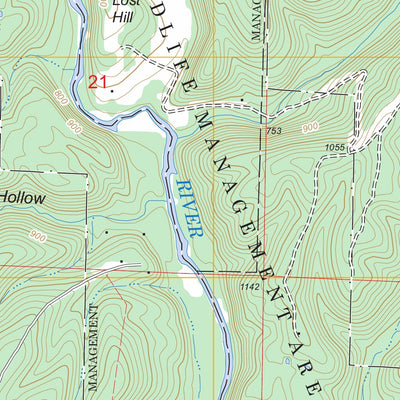 US Forest Service - Topo Hasty, AR FSTopo Legacy digital map