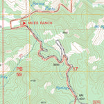 US Forest Service - Topo Haunted Canyon, AZ FSTopo Legacy digital map
