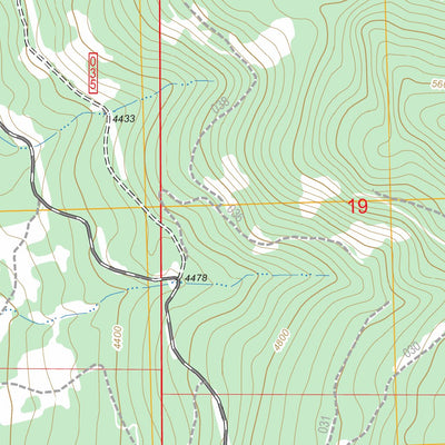 US Forest Service - Topo Havillah, WA FSTopo Legacy digital map