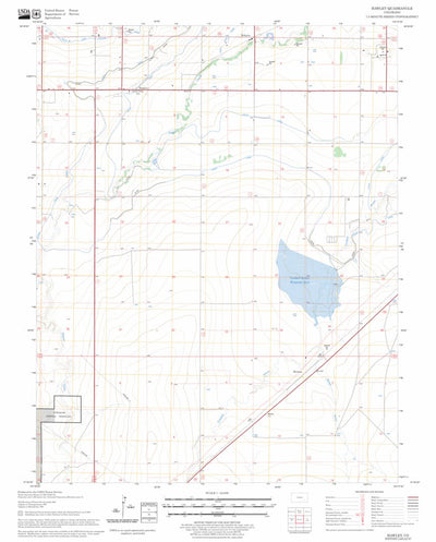 US Forest Service - Topo Hawley, CO FSTopo Legacy digital map
