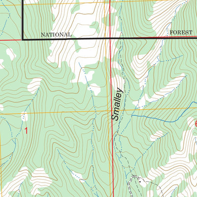 US Forest Service - Topo Hawxhurst Creek, CO FSTopo Legacy digital map