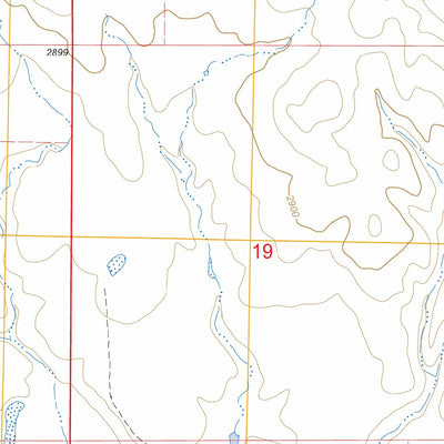 US Forest Service - Topo Hay Creek, SD FSTopo Legacy digital map