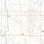 US Forest Service - Topo Hay Creek, SD FSTopo Legacy digital map