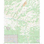 US Forest Service - Topo Hayden Gulch, CO FSTopo Legacy digital map