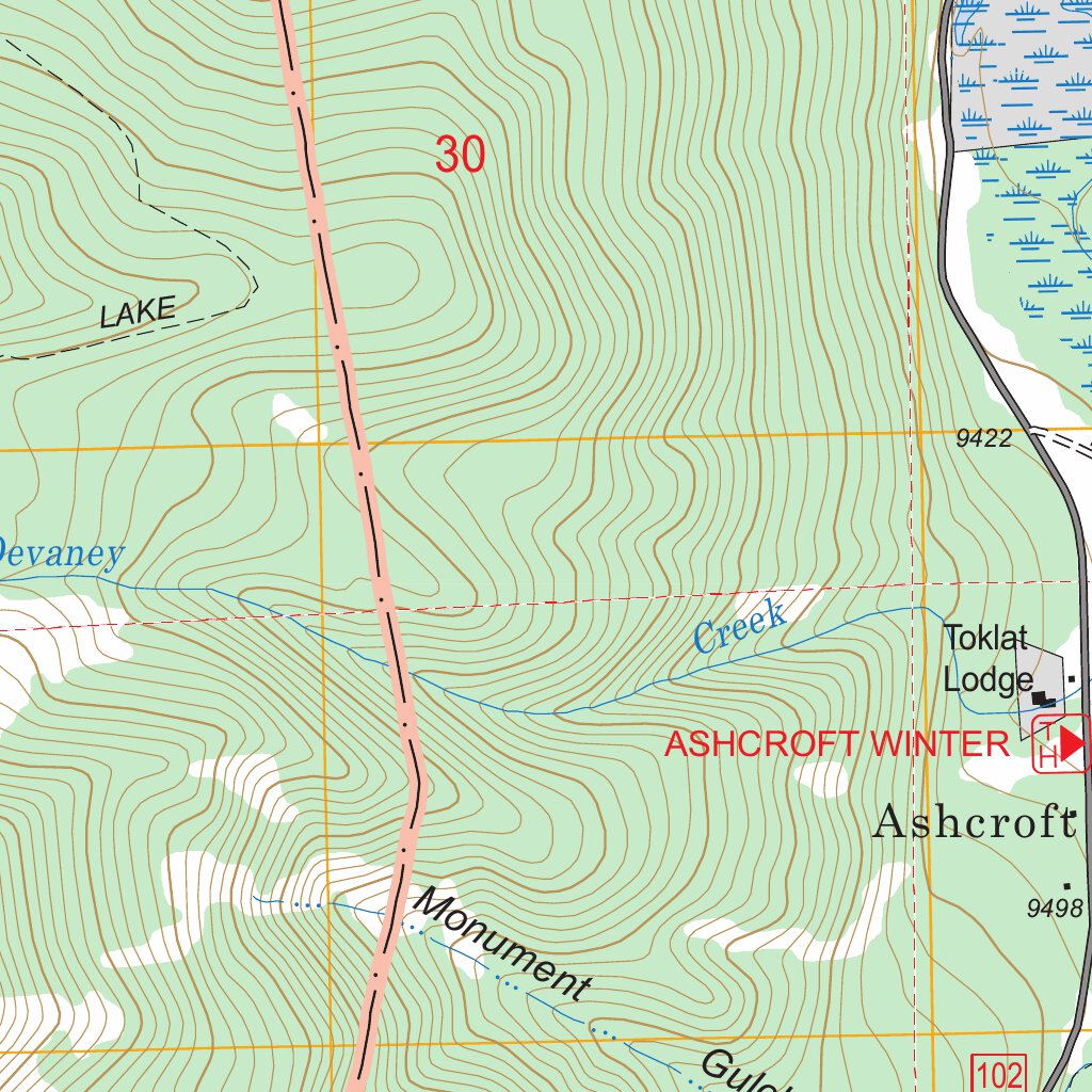 Hayden Peak, CO FSTopo Legacy Map by US Forest Service - Topo | Avenza Maps