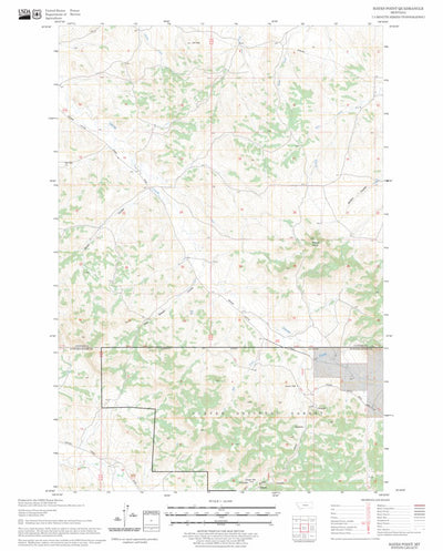 US Forest Service - Topo Hayes Point, MT FSTopo Legacy digital map