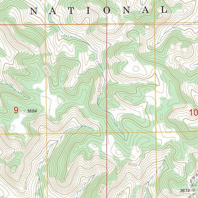US Forest Service - Topo Hayes Point, MT FSTopo Legacy digital map