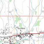 US Forest Service - Topo Hayfork, CA FSTopo Legacy digital map